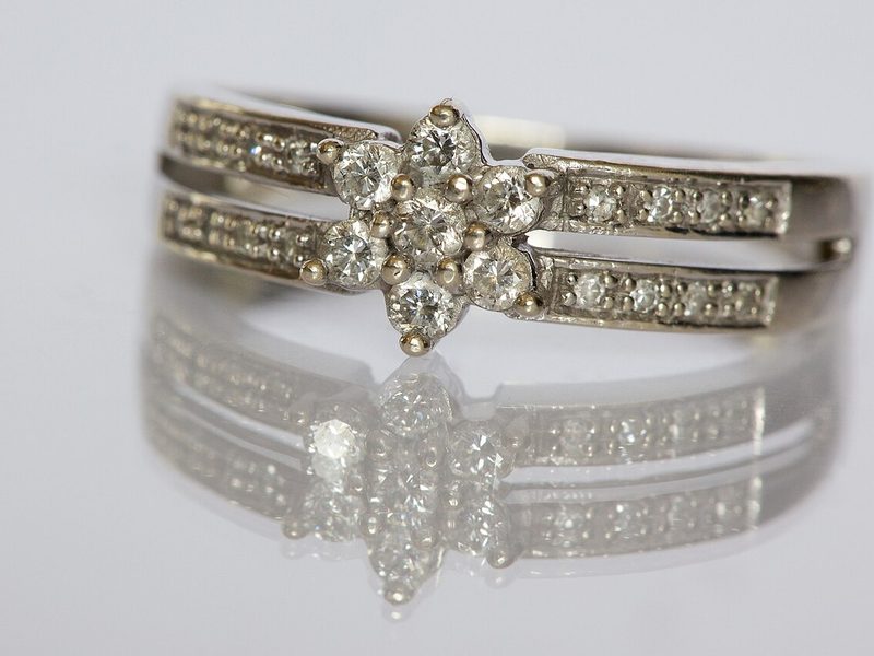 A diamond ring